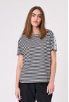 AVENUE TOP - black/whit